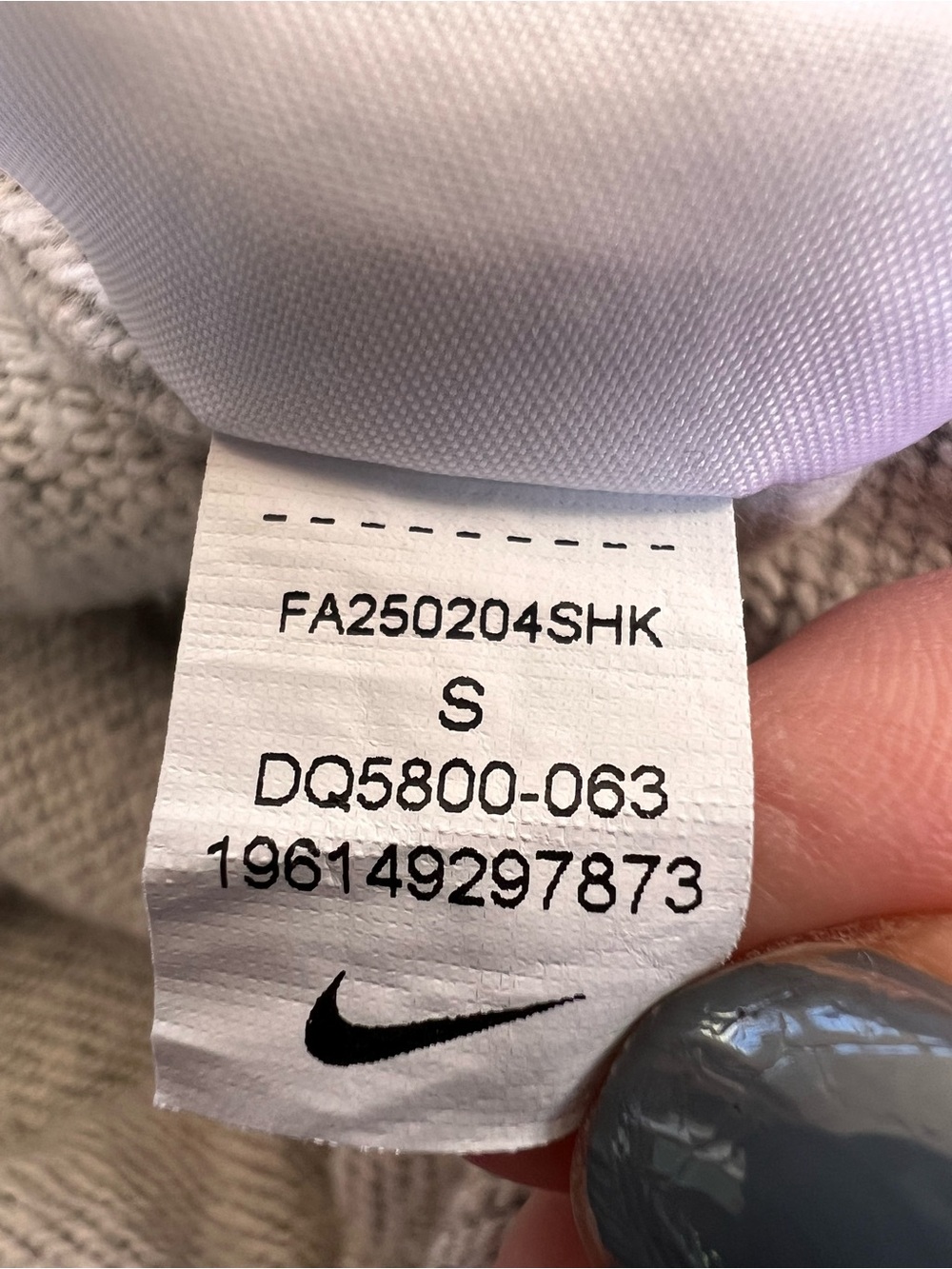 Nike Gray Cotton Blend Joggers. Size Small. - Picture 11 of 11